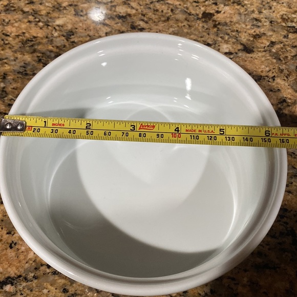 Porcelana Schmidt 6 1/4” Ramekins Made in Brazil porcelain - Picture 2 of 4